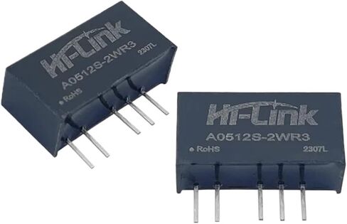 2pcs/Lot ±12V ±84mA 2W DC DC Dual Output Isolated Power Supply Module A0512S-2WR3 Power Converter in Saudi Arabia