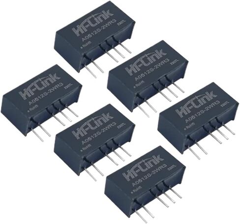 2pcs/Lot ±12V ±84mA 2W DC DC Dual Output Isolated Power Supply Module A0512S-2WR3 Power Converter in Saudi Arabia