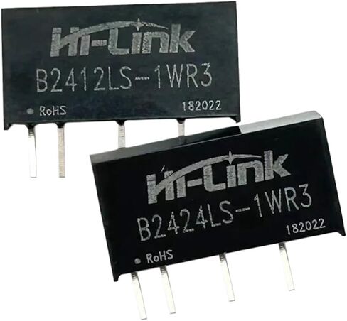 10pcs/Lot B2424LS-1WR3 24V to 24V 1W DC DC Isolated Power Supply Module High Efficiency Low Ripple in Saudi Arabia