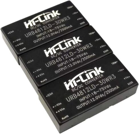 48V to 5V 12V 15V 24V 30W Output DC DC Power Supply Module URB4805LD-30WR3 URB4812LD-30WR3 Isolated Power Coverter(URB4812LD-30WR3) in Saudi Arabia