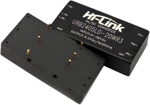 2pcs/lot DCDC Converter URB2405LD-20WR3 24V(9-36V) Input to 5V 4A 20W Power Supply Module Step Down Household in Saudi Arabia