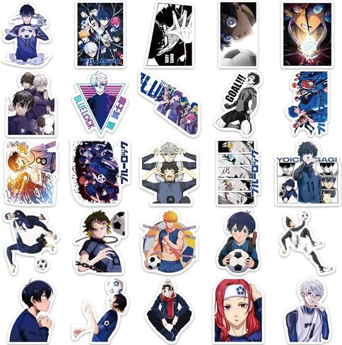 Anime 50PCS My Hero Academia Stickers for Kids, Cool Waterproof Vinyl Decal for Teen Adult Boy Laptop, Travel Case, Phone, Bike, Water Bottle, Guitar, Computer, Skateboard (My Hero) in Saudi Arabia