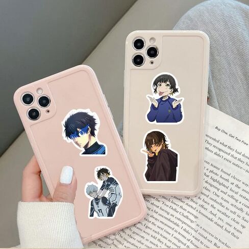 Anime 50PCS My Hero Academia Stickers for Kids, Cool Waterproof Vinyl Decal for Teen Adult Boy Laptop, Travel Case, Phone, Bike, Water Bottle, Guitar, Computer, Skateboard (My Hero) in Saudi Arabia