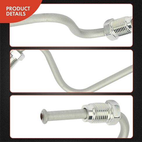 A-Premium Rear Passenger Brake Hydraulic Hose Compatible with Volkswagen and Audi Model - Jetta 2005-2018, Golf 2010-2014, Golf R 2012-2013, Beetle 2012-2019, A3, A3 Quattro, Eos, GTI, TT, R32, Rabbit in Saudi Arabia