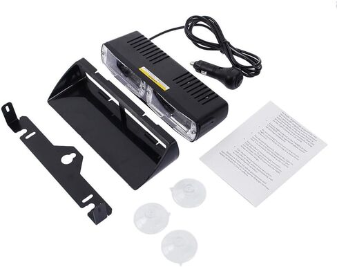 DIBMS LED Emergency Dash Strobe Light for Interior Windshield with Suction Cups, 16 LEDs 18 Mode Hazard Warning Flash for Police Fire Truck Security Vehicle (Green) in Saudi Arabia