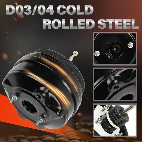54-77217 Vacuum Power Brake Booster Compatible with Jeep Cherokee 2014-2019 & Chrysler 200 2015-2017, 2.4L, Replace OE 5C-477217, 68211880AB, 68211880AC, 5477217, 5C477217 in Saudi Arabia