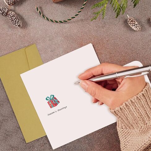 Christmas Money Card Holder Set - 30-Pack Money Card with Envelopes, Cash Gift Card Holders for Christmas Party Decoration Favors in Saudi Arabia