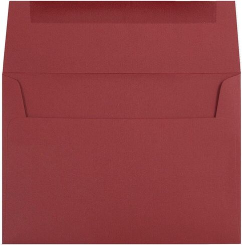JAM PAPER #10 Business Premium Envelopes - 4 1/8 x 9 1/2 - Dark Red - 100/Pack in Saudi Arabia