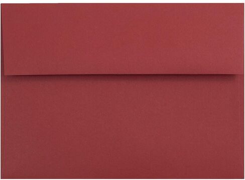 JAM PAPER #10 Business Premium Envelopes - 4 1/8 x 9 1/2 - Dark Red - 100/Pack in Saudi Arabia