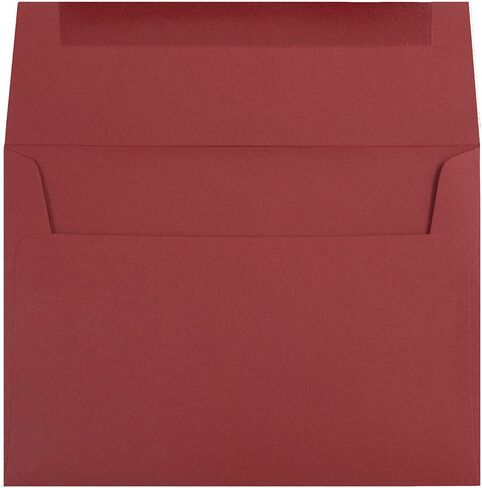 JAM PAPER #10 Business Premium Envelopes - 4 1/8 x 9 1/2 - Dark Red - 100/Pack in Saudi Arabia