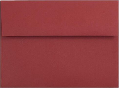 JAM PAPER #10 Business Premium Envelopes - 4 1/8 x 9 1/2 - Dark Red - 100/Pack in Saudi Arabia