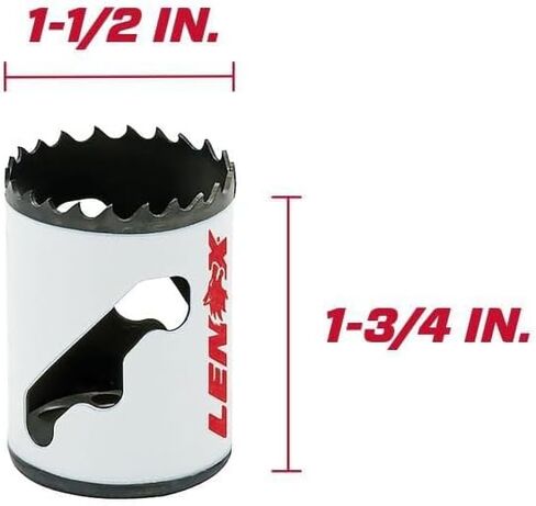 LENOX Tools Hole Saw, Bi-Metal, Speed Slot, 1-1/2-Inch (3002424L) in Saudi Arabia