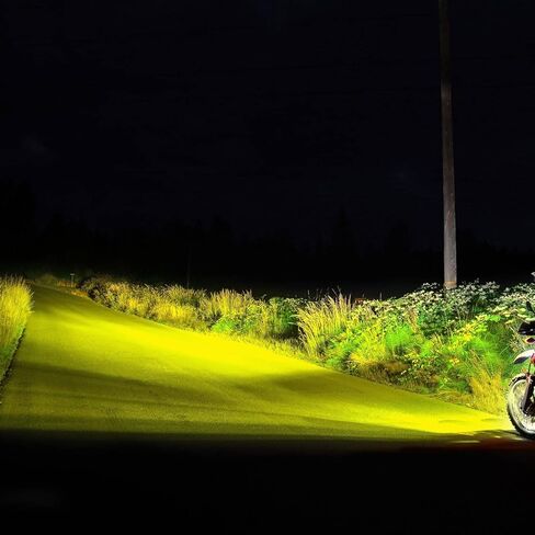 "PIAA 22-05372 LP530 Yellow 3.5" LED Ion Driving Light Kit، أبيض in Saudi Arabia