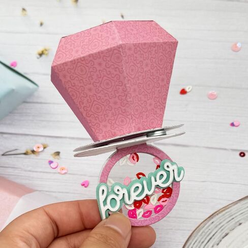 KSCRAFT 2024 نوفمبر عيد الحب إطلاق قطع معدنية يموت الإستنسل DIY بها بنفسك سكرابوكينغ الزخرفية النقش DIY ورقة بطاقة (ألبوم عيد الحب) in Kuwait