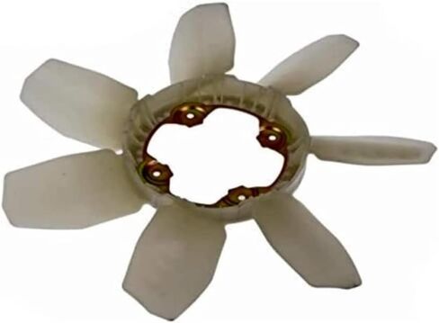 KarParts360 For Toyota Tundra 2005-2014 Radiator Fan Blade | Plastic Cable Material | White | 7 Blade | 18.23 Inches Outside Diameter | Replacement For 163610P380, 163610P381 in Saudi Arabia