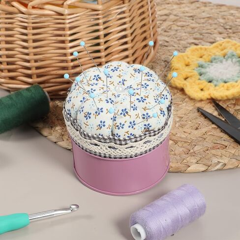 500 PCS Sewing Pins for Fabric, 1.75inch Straight Pins, Glass Head Quilting Pins, Long Blue Stainless Steel Dressmaker for Sewing, Crafts, Jewelry Making, Wedding Bouquets, Jewelry DIY Decoration in Saudi Arabia