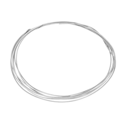 MECCANIXITY Titanium Wire, 10 Feet x 1.5mm 15 Gauge TA1 Pure Titanium Soft Welding Round Metal Craft Wire for Jewelry Crafts Making Soldering Electric Power (Silver Tone) in Saudi Arabia