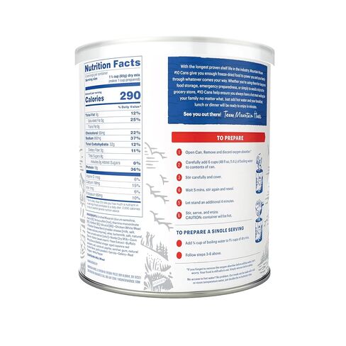 Mountain House Beef Stroganoff with Noodles | Freeze Dried Survival & Emergency Food | #10 Can in Kuwait