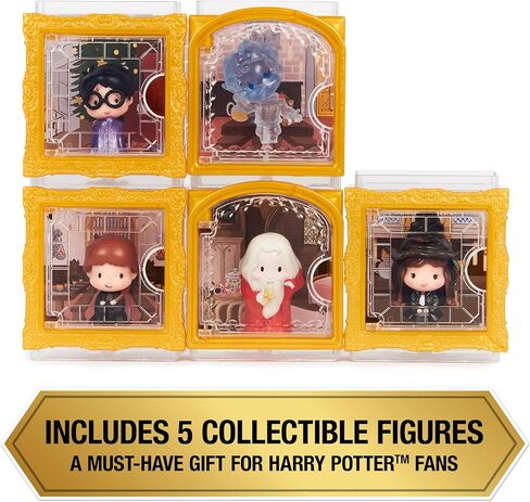 Wizarding World Harry Potter, Micro Magical Moments Hogwarts 5-Pack Mini Figures Gift Set with Display Cases (Amazon Exclusive), Kids Toys for Ages 6+ in Saudi Arabia