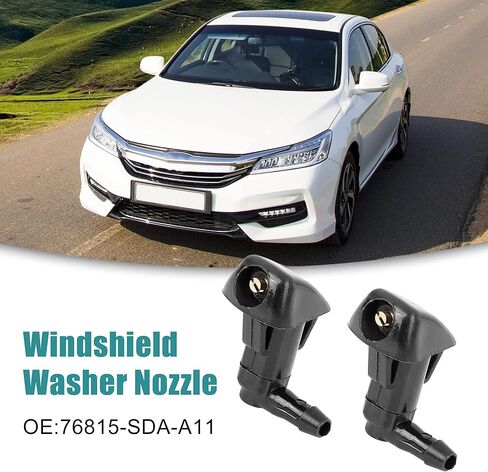 ACROPIX 76815-SDA-A11 Windshield Window Washer Nozzle Spray Fit for Honda Accord 2 Pcs in Saudi Arabia