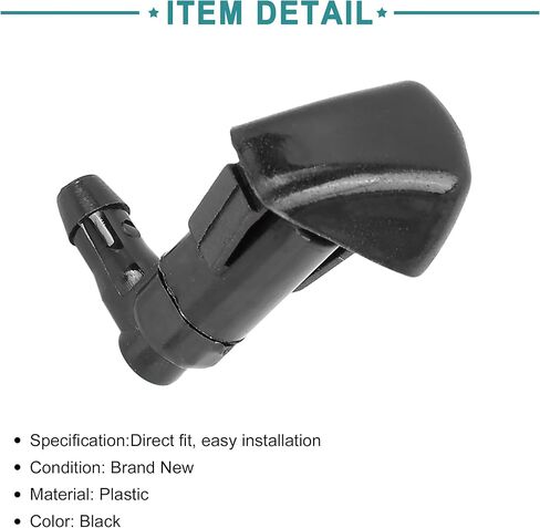 ACROPIX 76815-SDA-A11 Windshield Window Washer Nozzle Spray Fit for Honda Accord 2 Pcs in Saudi Arabia