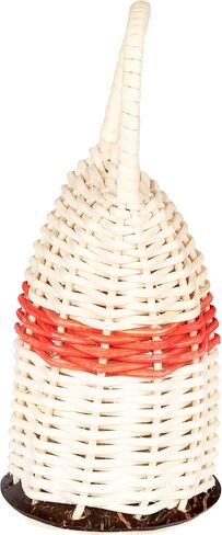 Meinl Percussion Caxixi, Small Size-NOT Made in China-Rattan with Coconut Bottom, 2-Year Warranty (CAX1) in Saudi Arabia