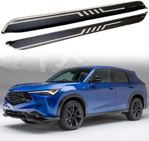 قطعتان من ألواح الجري ذات الدرجات الجانبية وقضبان Nerf - مناسبة تمامًا لدواسة Acura ADX 2025 شديدة التحمل لسيارات الدفع الرباعي in Saudi Arabia