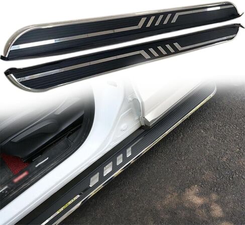 قطعتان من ألواح الجري ذات الدرجات الجانبية وقضبان Nerf - مناسبة تمامًا لدواسة Acura ADX 2025 شديدة التحمل لسيارات الدفع الرباعي in Saudi Arabia