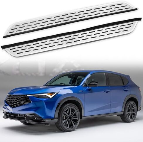2Pcs Black Running Boards Side Steps Nerf Bars - Exact Fit for Acura ADX 2025 Heavy Duty Pedal for SUV in Saudi Arabia