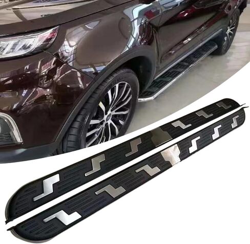 2Pcs Black Running Boards Side Steps Nerf Bars - Exact Fit for Acura ADX 2025 Heavy Duty Pedal for SUV in Saudi Arabia