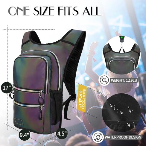 حزمة ترطيب CITCAR، حقيبة ظهر مائية مع مثانة ترطيب 3 لتر عازلة خفيفة الوزن، أساسيات المهرجان، حقيبة ظهر مرطبة، حقيبة ظهر هيدروباك للهذيان، المشي لمسافات طويلة، ركوب الدراجات، الجري، معدات المهرجانات in Kuwait