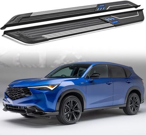 2Pcs Black Running Boards Side Steps Nerf Bars - Exact Fit for Acura ADX 2025 Heavy Duty Pedal for SUV in Saudi Arabia