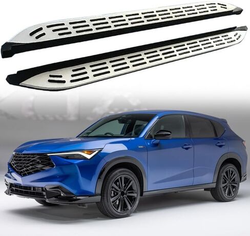 قطعتان من ألواح الجري ذات الدرجات الجانبية وقضبان Nerf - مناسبة تمامًا لدواسة Acura ADX 2025 شديدة التحمل لسيارات الدفع الرباعي in Saudi Arabia