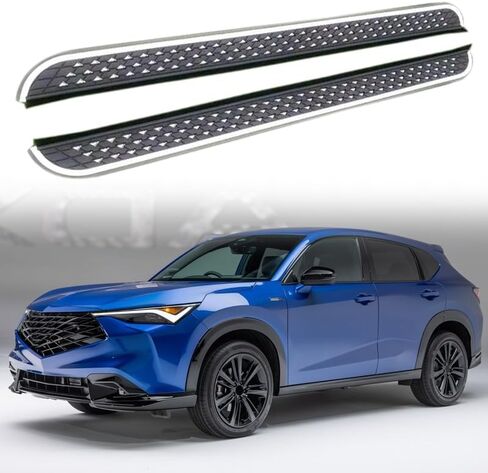 2Pcs Running Boards Side Steps Nerf Bars - Exact Fit for Acura ADX 2025 Heavy Duty Pedal for SUV in Saudi Arabia