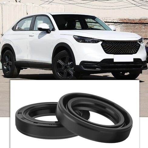 2pcs Oil Seal Screw Conveyor Oil Seal with Nitrile Rubber Coating Compatible with Honda GX120 GXV120 GXV140 GXV160-91252 888 003 25x38x7mm Black in Saudi Arabia