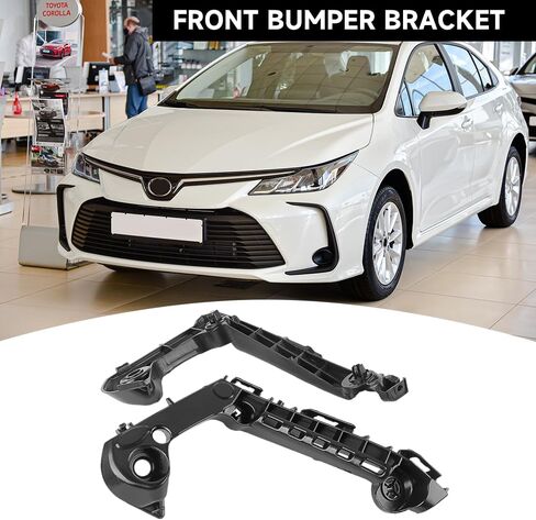زوج واحد من دعامة المصد الأمامي للجانب الأيسر والأيمن - متوافق مع Toyota Corolla 4 Cyl 1.8L, 4 Cyl 2.0L 2019-2021 - استبدال الجزء 52116-02460، 52115-02480 in Saudi Arabia
