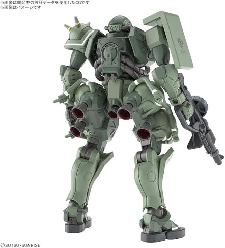 بانداي سبيريتس HG البدلة المتنقلة Gundam GQuuuuuuX Zaku (GQ) بمقياس 1/144 نموذج بلاستيكي مرمز بالألوان in Saudi Arabia