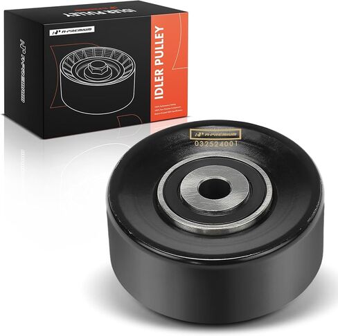 A-Premium Belt Idler Pulley Compatible with Hyundai Sonata, Santa Fe XL, Genesis, Palisade, Azera, Veracruz, Entourage & Kia Sorento, Sedona, Telluride, Cadenza, Borrego, Amanti, K900 & Genesis G80 in Saudi Arabia