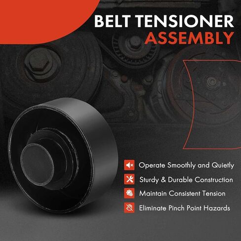 A-Premium Belt Idler Pulley Compatible with Hyundai Sonata, Santa Fe XL, Genesis, Palisade, Azera, Veracruz, Entourage & Kia Sorento, Sedona, Telluride, Cadenza, Borrego, Amanti, K900 & Genesis G80 in Saudi Arabia