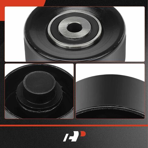 A-Premium Belt Idler Pulley Compatible with Hyundai Sonata, Santa Fe XL, Genesis, Palisade, Azera, Veracruz, Entourage & Kia Sorento, Sedona, Telluride, Cadenza, Borrego, Amanti, K900 & Genesis G80 in Saudi Arabia