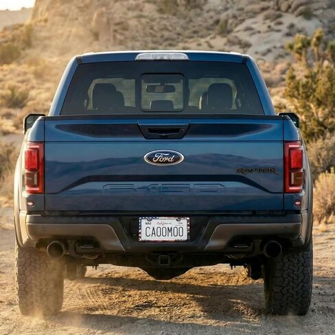 American Flag License Plate Frames for Car, Patriotic USA Stars and Stripes, 2 Pack with Screws and Screw Covers, License Plate Frame Holders, Rustic Style in Kuwait