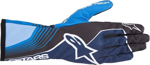 قفازات Alpinestars Tech-1 K Race v2 Future Karting (XL، أزرق داكن/كريست) in Saudi Arabia