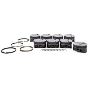 مجموعة المكبس والحلقة المسطحة LS3 PowerPak مقاس 4.070 بوصة | 1.0x1.0x2.0 مللي متر حلقة الأخدود | -4.00 سي سي | متوافق مع سلسلة GM LS | عدة in Kuwait