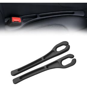Car Seat Gap Filler Organizer 2 PCS Black Universal Seat Gap Plug Blocker Anti-Drop Console Catcher Phone Keys Storage for Car Truck SUV Auto Accessories Style3 in Saudi Arabia