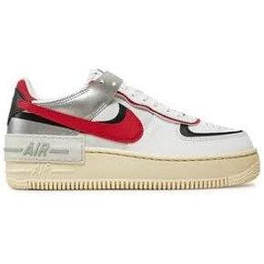 حذاء نايكي إير فورس 1 شادو للنساء (DZ1847-102، أبيض/ملكيت/سمسم/كحلي منتصف الليل) مقاس 7.5 in Kuwait