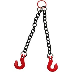 سلسلة رفع سيارة RC سلسلة رفع حبال متينة، استبدال مباشر، قطع غيار متينة محاكاة ملحقات سيارة RC، 2 خطاف in Kuwait