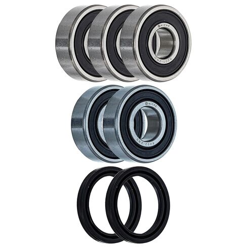 NICHE Wheel Bearing Seal Kit for Yamaha PW50 6201-2RDQE6 6202-2RKQE6 in Saudi Arabia