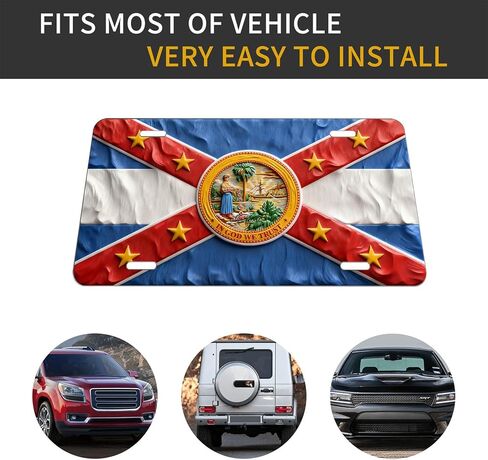 Keep on Truckin Front License Plate Aluminum Decorative License Plates Funny Metal Car Plate 6"X12" Novelty Vanity Tag Cover with 4 Holes Car Decor Accessory (DLCP251013049) in Saudi Arabia