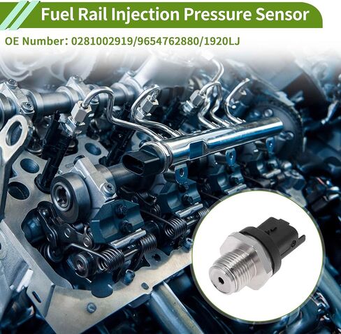 No.0281002919/9654762880/1920LJ Fuel Injection Pressure Sensor for PEUGEOT 4007 2.2 HDi 2007-2013 Fuel Rail Pressure Sensor 1 Pc in Saudi Arabia