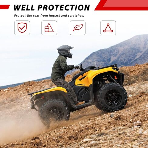 XT Front Bumper for Can-Am Outlander 500 700 2023+, Heavy Duty Combined Front Brush Guard Steel Bumper Protector for Can Am Outlander 500 700 PRO 2023-2024 Accessories, Replace#715004952 in Saudi Arabia